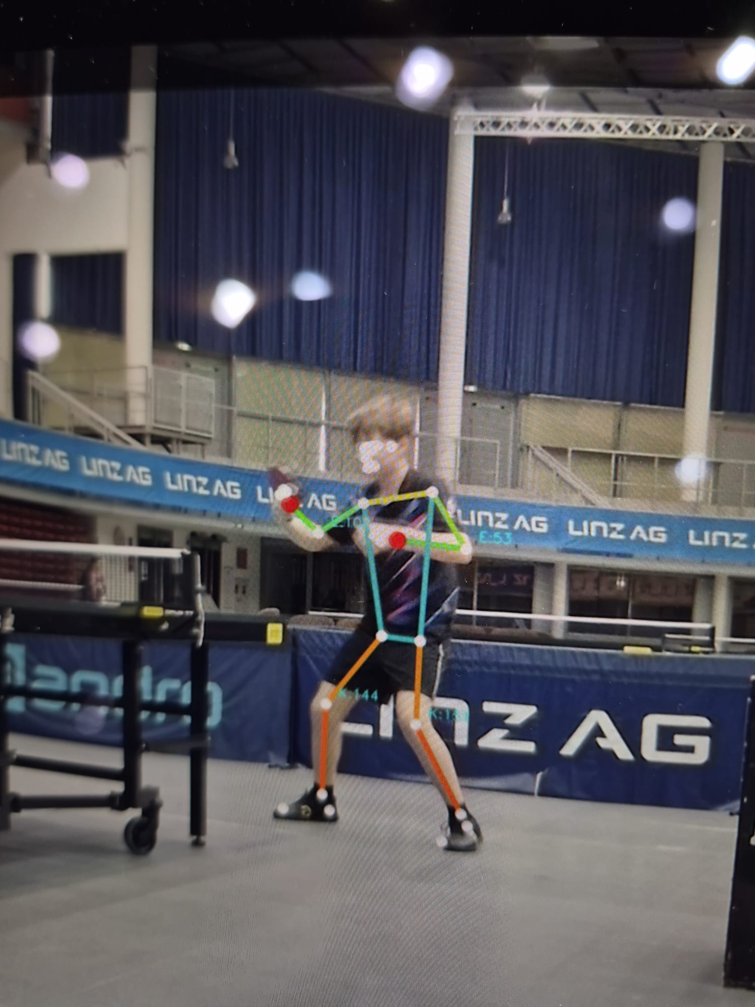 ani.coach Laptop-Ansicht bei den Linz Youth Championships